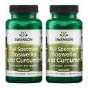 Swanson Full Spectrum Boswellia & Curcumin Natural Wellness Formula - (60 κάψουλες) (2 Συσκευασία)