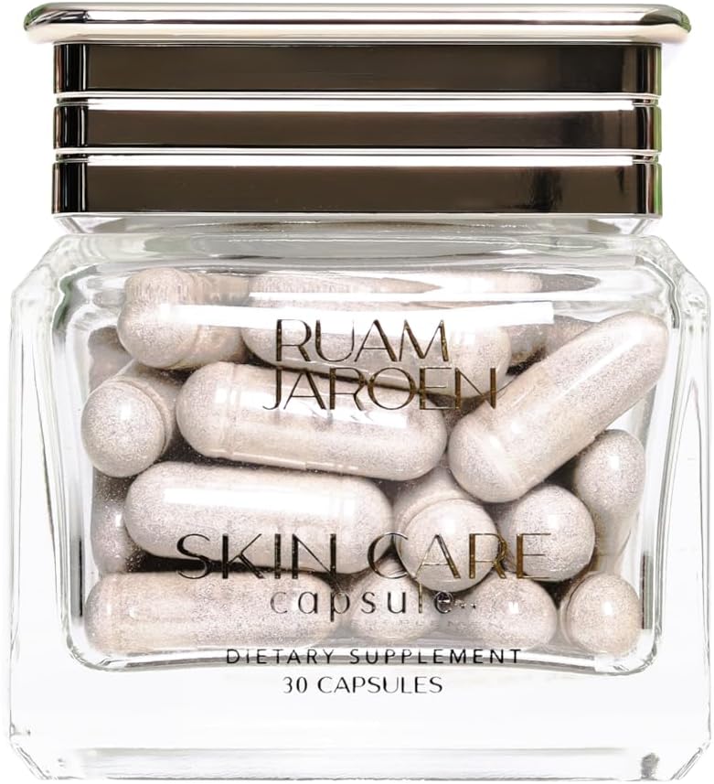 Skincare Καψάκιο-Πολυβιταμίνη για την υποστήριξη του δέρματος - Υαλουρονικό οξύ, κολλαγόνο, και Niacinamide Hydrating από το Εντός, Συμπλήρωμα για το υγιές δέρμα Glow.
