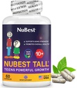 NuBest Tall 10+ Premium Δύναμη των οστών Φόρμουλα, Ενισχυμένη Ανοσία και Συνολική Υγεία για την Ηλικία 10+ με Ασβέστιο, Βιταμίνη D3, Βιταμίνη K2, και Πολυβιταμίνες 60 Κάψουλες 1 Μήνα Προσφορά