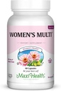 Womens Multivitamin – Essential Multivitamin for Women with 23 Key Vitamins C, D, B6, B12, Calcium, Probiotics, Biotin & More – Energy, Skin, Nails & Gut Health Support – Kosher (60 Capsules)
