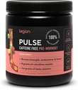 LEGION Pulse Pre Workout Supplement - All Natural Nitric Oxide Preworkout Drink to Boost Energy, Creatine Free, Naturally Sweetened, Beta Alanine, Citrulline, Alpha GPC (Caffeine Free Sour Candy)