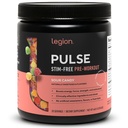 LEGION Pulse Pre workout Supplement - Όλα τα φυσικά Nitric Oxide Preworkout Ποτό για την ενίσχυση της ενέργειας, Createine Δωρεάν, φυσικά γλυκαντικά, Beta Alanine, Citrulline, Alpha GPC (Caffeine Free Sour Candy)