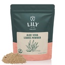 LILY OF THE VALLEY Aloe Vera Powder - Aloe Barbadensis - Ιδανικό για τα μαλλιά και τη μάσκα προσώπου - Μεγάλη για Shakes & Smoothies - Φυσικό, Vegan & Gluten-Free (8oz, 226g)- Συσκευασία Μαΐου Vary