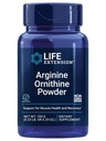 Επέκταση ζωής Arginine σκόνη ορνιθίνης, προωθεί την υγεία των μυών & την αποκατάσταση, χωρίς γλουτένη, μη GMO, καθαρό βάρος 150 γραμμάρια
