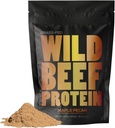Άγρια χόρτο Fed Beef Protein Powder with Beef Organs Complex - Ζάχαρη Free Protein Shake - Χαμηλό υδατάνθρακες & θερμίδες - Κετό/Παλαιό/Καρνιβόριο Φιλικό - Ορός γάλακτος/Bloating/Lactose Free - Maple Pecan 10oz
