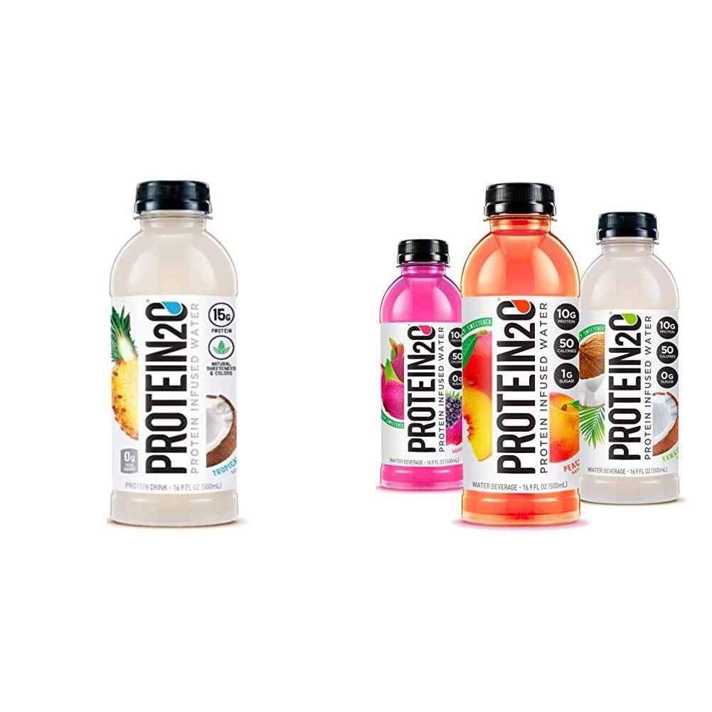 Protein2o Whey Protein Infused Water Variety Pack (36 Count)