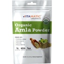 Vitamatic Certified USDA Organic Amla Berry Powder – 1 lb (16 oz) Amalaki 