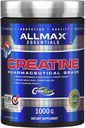 ALLMAX Essentials Creatine - 1000 g σκόνη - Βελτιώνει την απόδοση & την επαγγελματική ένταση - Vegan & Gluten Free - 200 εξυπηρετούν
