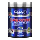 ALLMAX Essentials Creatine - 1000 g σκόνη - Βελτιώνει την απόδοση & την επαγγελματική ένταση - Vegan & Gluten Free - 200 εξυπηρετούν