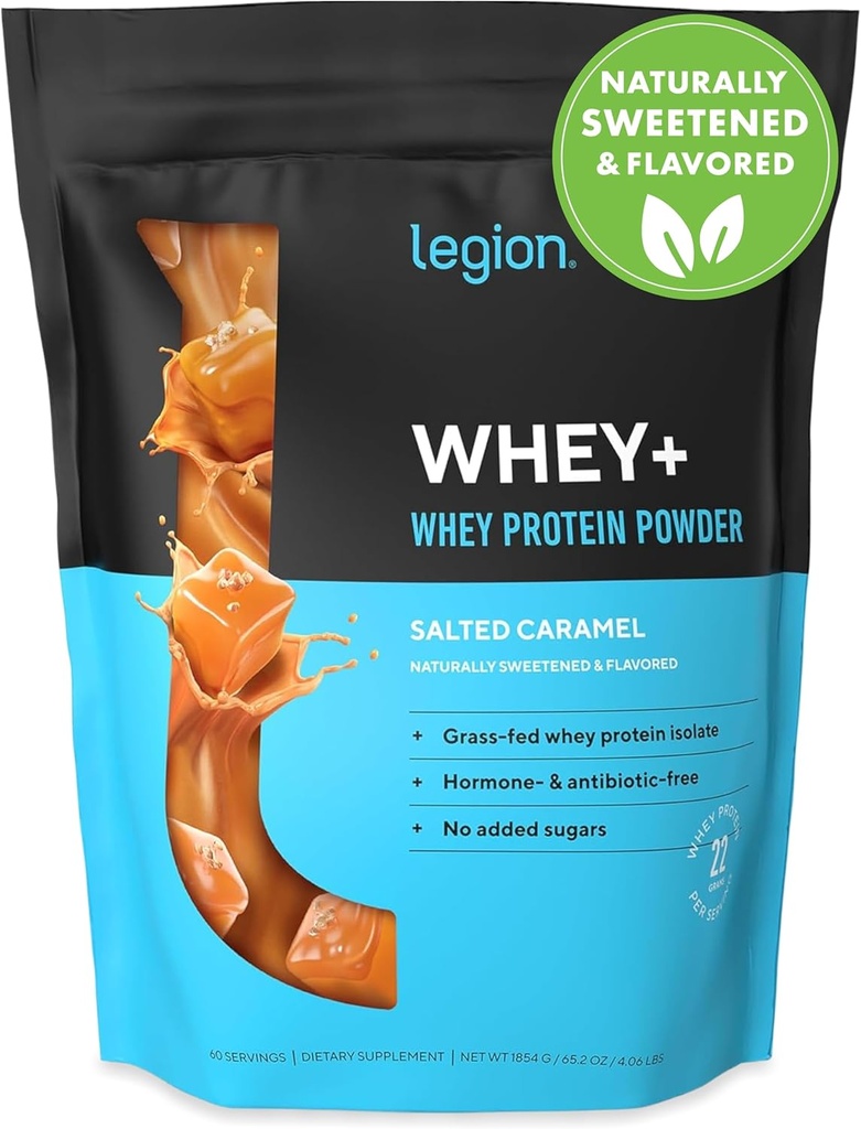 ΝΟΜΟΛΟΓΙΑ Whey+ Πρωτεϊνικός ορός γάλακτος Isolate από τις αγελάδες Fed Grass - Whey Protein Isolate σκόνη χαμηλής θερμίδων, μη-GMO, Χωρίς ζάχαρη, Λακτόζη και Γλουτένη, Όλα τα φυσικά σκόνη πρωτεΐνης για άνδρες και γυναίκες (60 εξυπηρετούν)