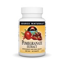 Source Naturals Pomegranate Extract 500mg Πλήρης Ολόκληρη Φρούτα Ελλαγικό Οξύ Αντιοξειδωτικό & Προστιθέμενη Ίνες - 60 δισκία