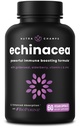 NutraChamps Echinacea Κάψουλες 1000mg - 8-σε-1 Συμπλήρωμα Ανοσολογικής Υποστήριξης - Echinacea Goldenseal, Βιταμίνη C, Ψευδάργυρος, Ginger, Elderberry - 60 Κάψουλες