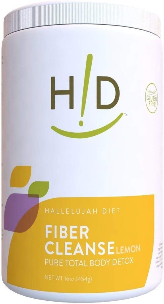 Αλληλούια Διατροφή Fiber Cleanse σκόνη - Λεμόνι Γεύση, Psyllium και flax Σπόροι με βάση σκόνη, Εξαλείφει τοξινές και αποκαθιστά Βέλτιστη λειτουργία του εντέρου, φυσικό συμπλήρωμα καθαρισμού του εντέρου - (16 oz)