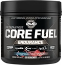 PMD Sports Core Fuel Endurance, Performance & Recovery - BCAAs, EAAs, Beta Alanine, Betaine Anhydrous, Glutamine, Electrolytes - Muscle Growth, Strength - Stim Free, Tropical Fruit Punch (25 Servings)