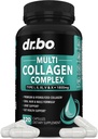 Multi Collagen Peptides for Women & Men - Type I, II, III, V, & X Multi Collagen for Women & Men Complex Capsles, Hydrolyzed Peptides Pills Συμπληρώματα για το δέρμα, τα μαλλιά και τα νύχια - 120 Protein Capsles