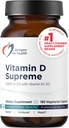 Σχέδια για την υγεία Βιταμίνη D Supreme - Βιταμίνη D 5000 IU με 2000mcg Βιταμίνη K ως MK4 για την υγεία των οστών, την υγεία της καρδιάς, Mood & ανοσοποιητική υποστήριξη - Βιταμίνη D3 Ενισχυμένη με συμπλήρωμα GG (180 κάψουλες)