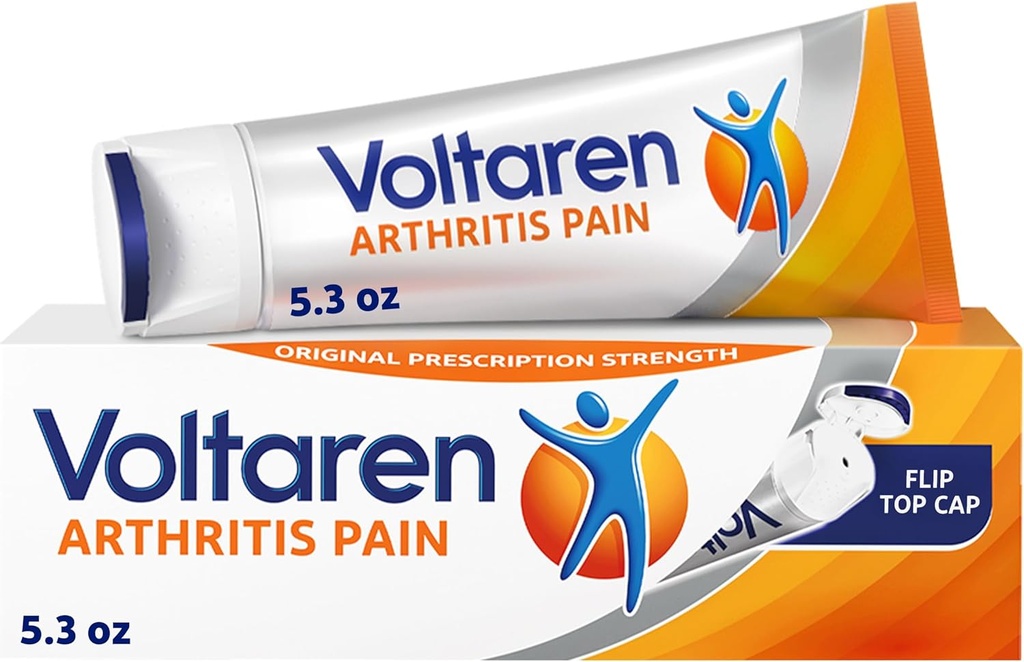 Voltaren Αρθρίτιδα Πόνος Gel για Ισχυρή Επίκαιρη Αρθρίτιδα Πόνος Ανακούφιση με Δικλοφενάκη - NEW Easy Open Cap - 150 g