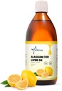 Stellar Alaska Cod Liver Oil - Βιολογικό Λεμόνι, 16.67 oz 