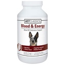 Vet Classics Blood & Energy Support for Dogs, υποστηρίζει την αντοχή με Spirulina, Κίτρινη προβλήτα, & Alfalfa Υποστήριξη Σχηματισμός Αιμοσφαιρίνης και Μυοσφαιρίνης, 120 Μασώμενα δισκία