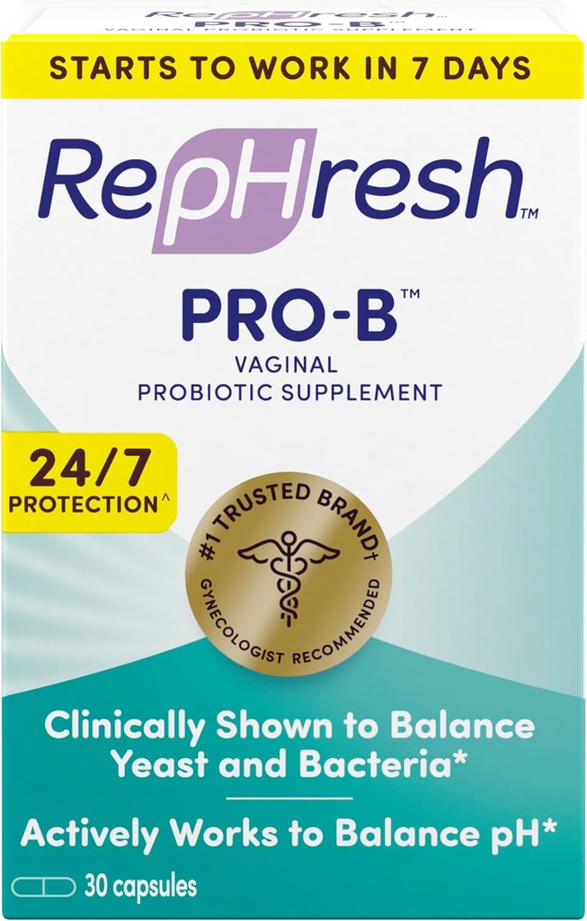 RepHresh Pro- B Προβιοτικό συμπλήρωμα για γυναίκες, 30 στοματικά καψάκια