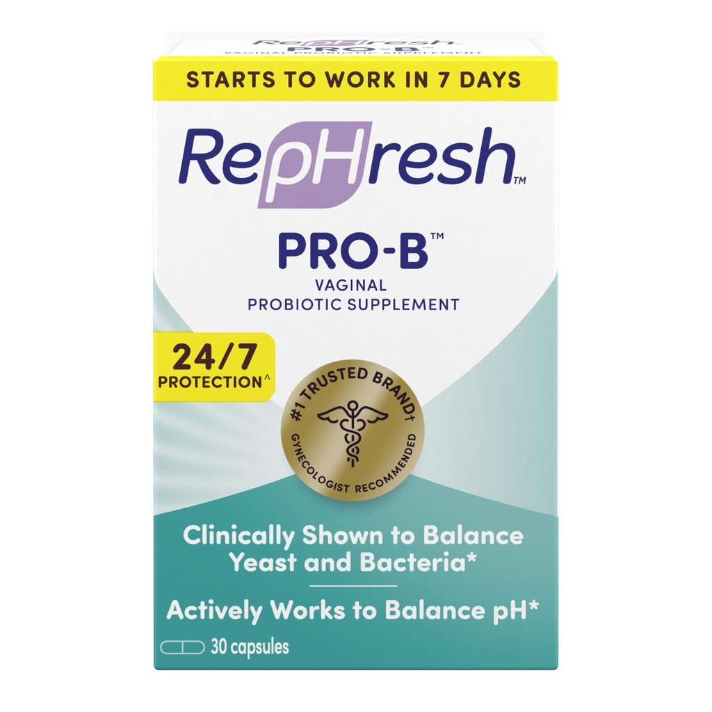 RepHresh Pro- B Probiotic συμπλήρωμα για γυναίκες, 30 από του στόματος καψάκια