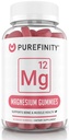 Magnesium Citrate Gummies 600 mg για ενήλικες – Συμπλήρωμα υψηλής απορρόφησης για τα κράμβες, την αποκατάσταση των μυών, τον ύπνο, τα οστά και την ενεργειακή υποστήριξη – Μη-ΓΤΟ, αλλεργιογόνο Δωρεάν – 60 Vegan Gummies