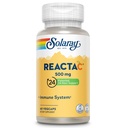 SOLARAY Reacta-C με βιταμίνη C 500mg - 200mg Bioflavonoid Πυκνό, Ανοσοποιητική Άμυνα Βιταμίνες - Πατενταρισμένο 24 ώρες ανοσοποιητική υποστήριξη συμπλήρωμα - Vegan - 60 κάψουλες, 60 σερβιέτες