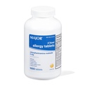 MAJOR 4 Ωριαία Αλλεργία Δισκία - Chlorpheniramine Maleate - 4 mg - Αντιισταμινικό - 1000 Count
