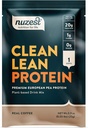 Nuzest - Pea Protein Powder - Καθαρή πρωτεΐνη Lean, Premium Vegan Plant Based Protein Powder, Dairy Free, Gluten Free, GMO Free, Φυσικώς γλυκασμένη πρωτεΐνη Shake, Αληθινός καφές, 1 Σερβίρισμα, 0.9 oz