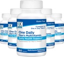 Quality Choice Mens One Daily Multivitamin με Βιταμίνες A C D E B (1, 2, & 6) και Συμπληρώματα Ορυκτών σε 60 Μπουκάλια (5 Pack)