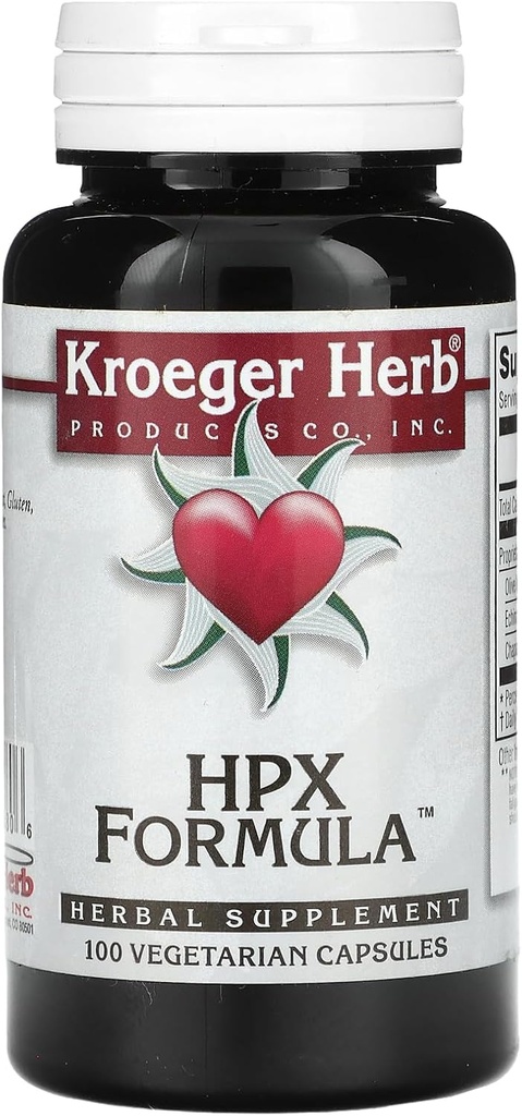 Kroeger Herb HPX Φόρμουλα χορτοφάγων κάψουλες, 100 κόμης
