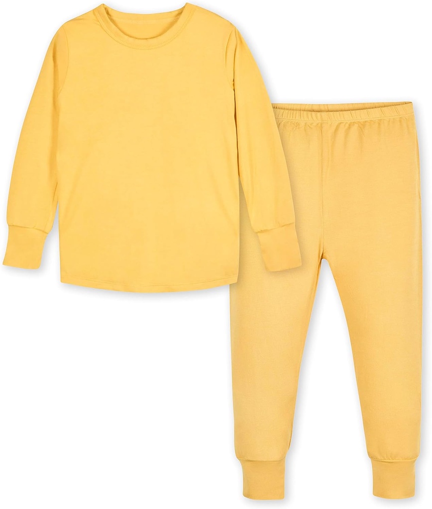 Ζέρμπερ Unisex Baby Toddler Buttery Soft 2-Piece Snug Fit Πιτζάμες με βισκόζη από Ευκάλυπτο