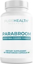 PUREHEALTH ΕΡΕΥΝΗΤΙΚΟ Parabroom - Gut Cleanse & Health Supplement - με Black Walnut, Sweet Wormwood Powder, Turmeric Extract, Olive Leaf, Σκόρδο & Κρεμμύδι - Digestive Υποστήριξη για γυναίκες & άνδρες 60 κάψουλες