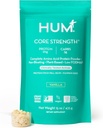 HUM Core Strength Vanilla Vegan Protein Powder, Χωρίς γλουτένη, με βάση το φυτό, 20g Protein per Serving, Amino Acids, Pea Hemp & Pumpkin Seed Proteins, Low Fodmap, Gut-Friendly, Easy to Digest, 15 Servers