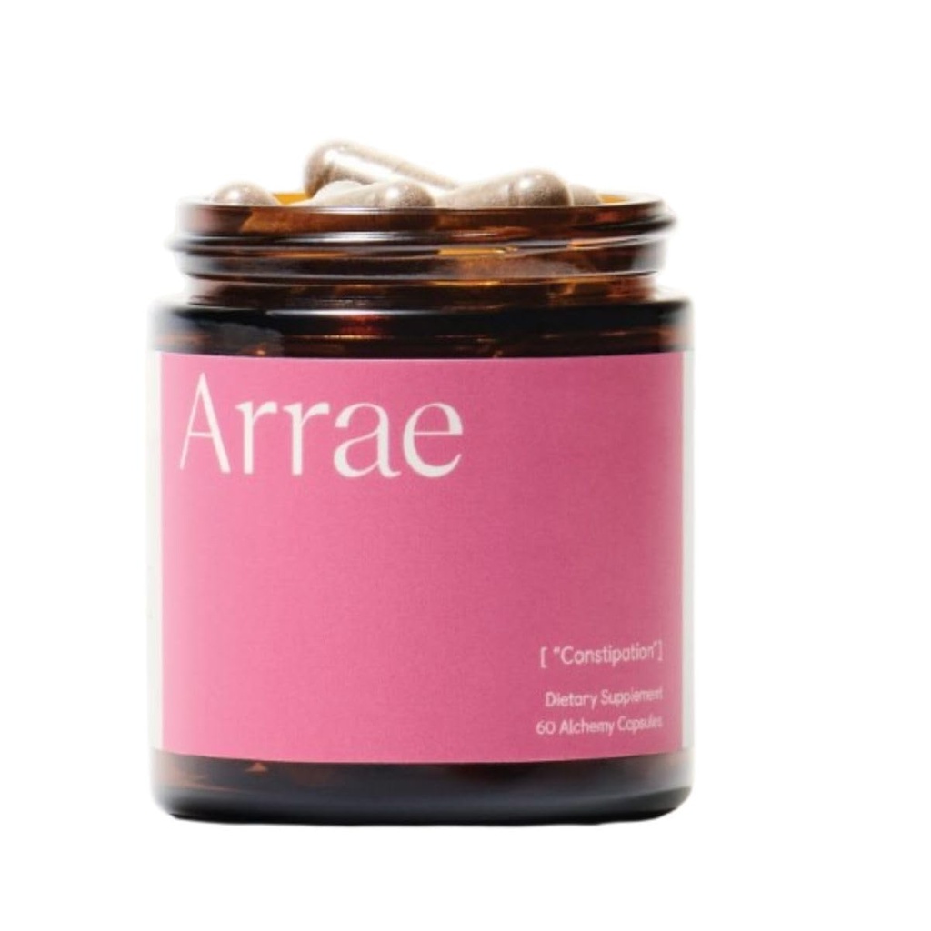 Arrae Constipation Relief: Natural Colon Cleanse, Fast-Activeing Κάψουλες για τις τακτικές κινήσεις του εντέρου & την υγεία του εντέρου, Digestive Detox, Bloating Relief for Women & Men, Gut Cleanse (60 Count)