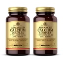Solgar Advanced Calcium Complex - 120 δισκία, Συσκευασία των 2 - με ψευδάργυρο, βόριο, βιταμίνες D3 & K2 - Μη ΓΤΟ, Χωρίς γλουτένη, Χωρίς γαλακτοκομικά - 60 Σύνολο Σερβιρίσματος