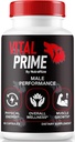 NutraRize Επίσημη Vital Prime Κάψουλα για τους άνδρες, υποστηρίζει την εμπιστοσύνη και την απόδοση, όλα τα φυσικά αρσενικά Formula για τη συνολική υγεία και την ευεξία, VitalPrime Complex (60 κάψουλες)