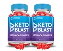 (2 Pack) Μηλίτης μηλίτη μηλίτη 1000MG Keto Blast Keto ACV Gummies Advanced Formula Formula Formulated with Ρόδι Σκόνη χυμού τεύτλων B12 Vegan Non GMO 120 Gummys