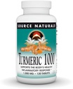 Source Naturals Turmeric 1000, Υποστηρίζει την Υγιή Φλεγμονώδη Ανταπόκριση του Σώματος *, 1000mg - 120 δισκία