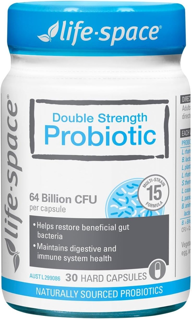 Life Space Double Strength Probiotic 30 Capsules