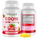 Shiny Leaf CoQ10 100mg - Chewable CoQ10 Supplement - Συνένζυμο Q10 για την Υγεία της Καρδιάς & Ενέργειας - Φυσικό Co Q 10 Συμπλήρωμα για την Καρδιαγγειακή Ευεξία - 100mg Μασώμενα Δισκία, 90 δισκία, Κατασκευασμένο στις ΗΠΑ