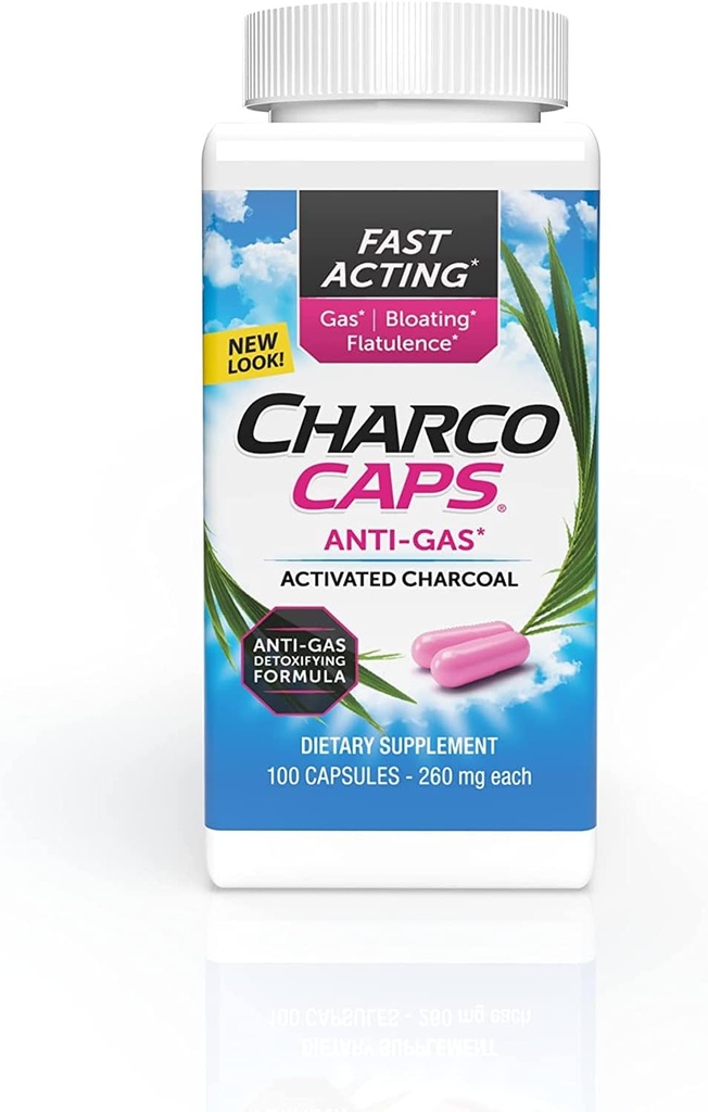 Κάψουλες τύπου Anti-Gas 100 ea (πακέτο των 4)