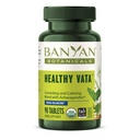Banyan Botanicals Healthy Vata – Βιολογικό συμπλήρωμα βοτάνων με Ashwagandha, Shatavari και άλλα αγιουρβεντικά βότανα για ήρεμη και ισορροπημένη ευεξία * – 90 δισκία – Μη ΓΤΟ Βιώσιμα που προέρχονται Vegan