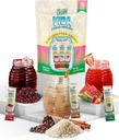 KLASS VIDA Hydration + Energy Electrolyte Drink Mix – Variety Pack with Hibiscus, Coffee Horchata & Strawberry Watermelon, Sugar-Free with Caffeine, L-Theanine, Coconut Water & Minerals