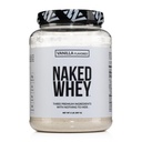 ΝΑΚΕΔ Whey Vanilla Protein Powder - Μόνο 3 συστατικά - Grass Fed Whey Protein Powder, Vanilla Flavor, και Organic Coconut Sugar, NSF Certified, No GMO, No Soy, and Glutten Free - 24 Σερβιέτες