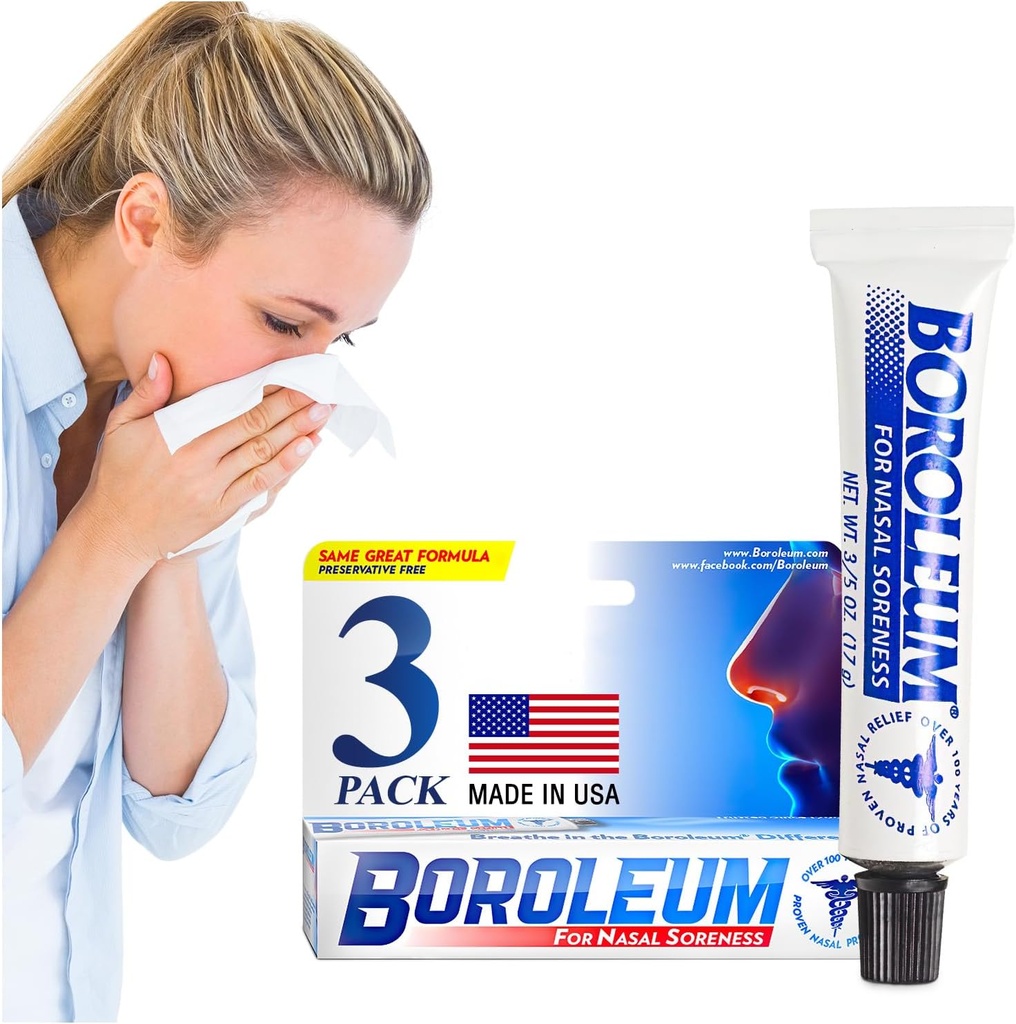 Boroleum ξηρή ανακούφιση Ρινική πόνο & Stuffy ανακούφιση μύτης 