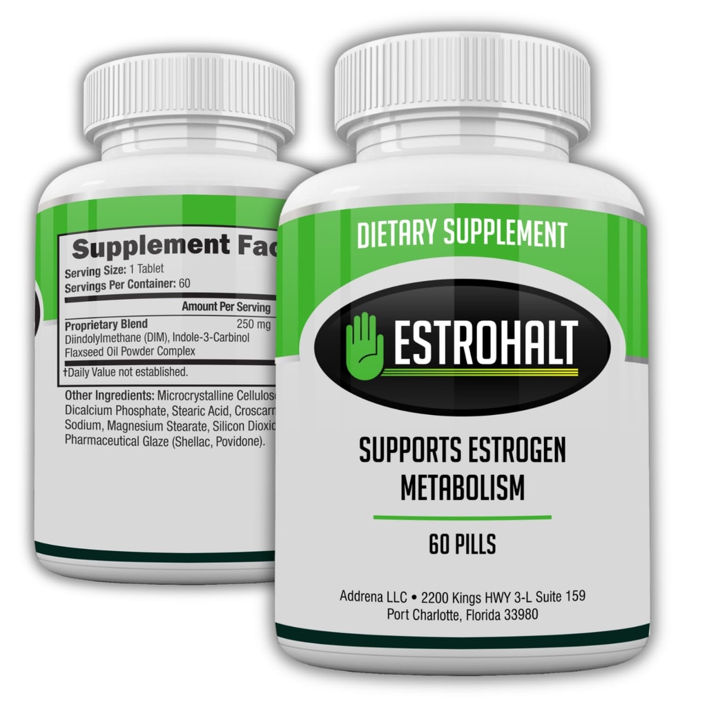 Estrogen-Blocker Supplement & Natural Anti Aromatase Inhibitor Pills for Men & Women DIM (Diindolylmethane) & Indole 3 Carbinol (I3C) Supplements for Hormone Balance