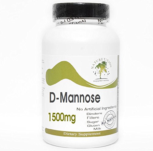 D- Mannose 1500mg // 180 κάψουλες // Pure // by PureΣυμπληρώματα Ελέγχου