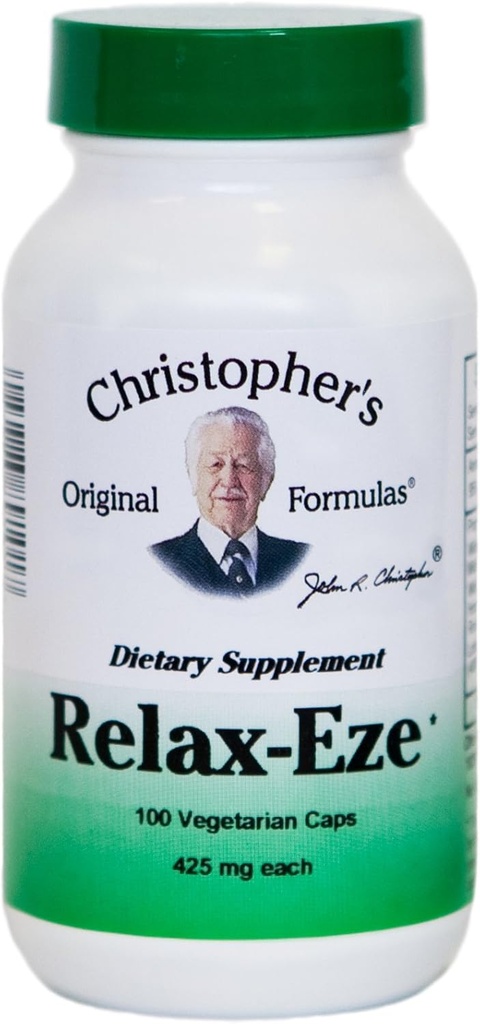 Φόρμουλα του Dr Christopher Original Relax-Eze, 100 Count