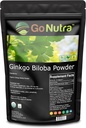 Go Nutra Βιολογική Ginkgo Biloba σκόνη 8 oz. 